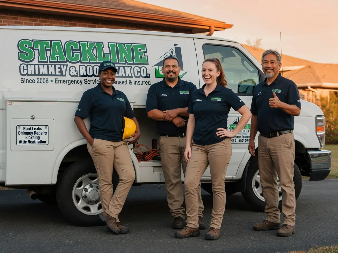 Chimney flashing repair company in Winchester, AR